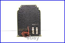 Vintage Antique Philmore Deluxe Rare Solid Green Bakelite Radio Receiver