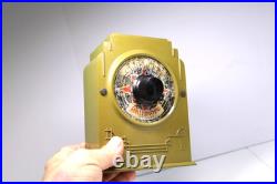 Vintage Antique Philmore Deluxe Rare Solid Green Bakelite Radio Receiver