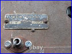 Vintage Antique RCA Automobile Tube Radio Model 67M1 Serial No. 012874