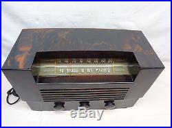 Vintage Antique RCA Backelite Tube Radio Size15L x 7W x 9H
