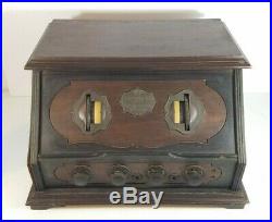 Vintage Antique Radio 1925 RCA Radiola 20 5 Tube Table Top