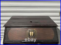 Vintage Antique Rca Radiola 25 Super Heterodyne Tube Radio & Loop Antenna