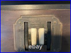 Vintage Antique Rca Radiola 25 Super Heterodyne Tube Radio P/r