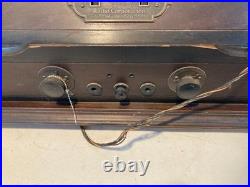 Vintage Antique Rca Radiola 25 Super Heterodyne Tube Radio P/r