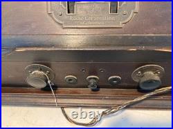 Vintage Antique Rca Radiola 25 Super Heterodyne Tube Radio P/r