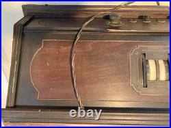 Vintage Antique Rca Radiola 25 Super Heterodyne Tube Radio P/r