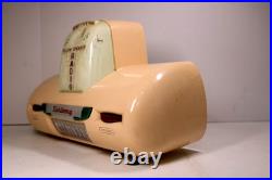 Vintage Antique Tube Dahlberg Solid Pink Coin-op Working Pillow Speaker Radio