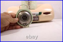 Vintage Antique Tube Dahlberg Solid Pink Coin-op Working Pillow Speaker Radio