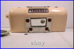 Vintage Antique Tube Dahlberg Solid Pink Coin-op Working Pillow Speaker Radio