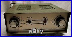 Vintage Apollo, Phase Two -Model 400X -Ham Radio Tube Linear Amplifier-UN-Tested