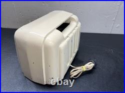 Vintage Art Deco 1947 Ivory Bendix Model 526B Vacuum Tube Radio working Vintage Art Deco 1947 Ivory Bendix Model 526B Vacuum Tube Radio working