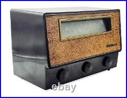 Vintage Art Deco 1950 Working RCA VICTOR Model X-711 AM/FM/Phono 7-Tube Radio