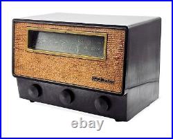 Vintage Art Deco 1950 Working RCA VICTOR Model X-711 AM/FM/Phono 7-Tube Radio