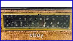 Vintage Art Deco 1950 Working RCA VICTOR Model X-711 AM/FM/Phono 7-Tube Radio