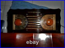 Vintage Art Deco General Electric Catalin radio L622 Jewel box restored Nice