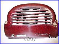 Vintage Art Deco Sonora Sonorette Bakelite Tube Radio Rare