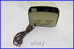 Vintage Arvin Midget Tube AM Radio Model 444 / 444A with Backplate Rare