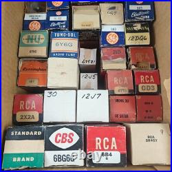 Vintage Assorted Radio Tubes Lot GE RCA Zenith Sylvania Electronics Vintage Assorted Radio Tubes Lot GE RCA Zenith Sylvania Electronics