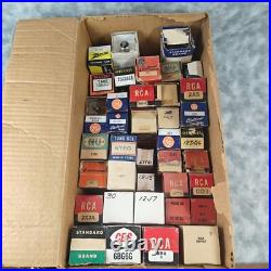 Vintage Assorted Radio Tubes Lot GE RCA Zenith Sylvania Electronics Vintage Assorted Radio Tubes Lot GE RCA Zenith Sylvania Electronics