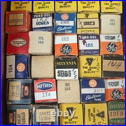 Vintage Assorted Radio Vacuum Tubes Lot Sylvania, GE, Tung-Sol Vintage Assorted Radio Vacuum Tubes Lot Sylvania, GE, Tung-Sol