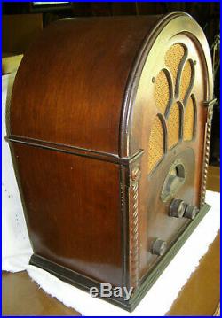 Vintage Atwater Kent Cathedral Tube Radio, Model 80, Super-heterodyne Unrestored