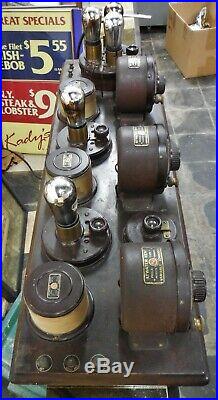 Vintage Atwater-Kent Model 10-4600 Breadboard Tube Radio