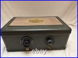 Vintage Atwater Kent Model 40 Tube Radio Britbox Tube Radio Powers On