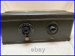 Vintage Atwater Kent Model 40 Tube Radio Britbox Tube Radio Powers On