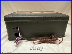 Vintage Atwater Kent Model 40 Tube Radio Britbox Tube Radio Powers On