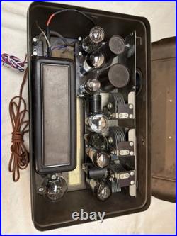 Vintage Atwater Kent Model 40 Tube Radio Britbox Tube Radio Powers On