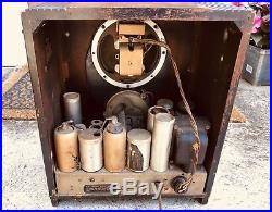 Vintage Atwater Kent Radio Model 145 Circa 1934 Tube Radio Untested