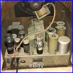Vintage Atwater Kent Super-Heterodyne Tube Radio Model 82 as-is for parts broken