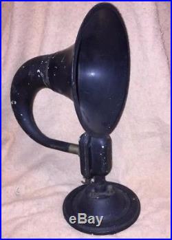 Vintage Audiophone Battery Radio Horn Speaker