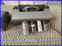 Vintage Automatic Radio F-152 Car AM Radio & Tube Amp Speaker F152