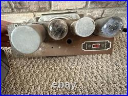 Vintage Automatic Radio F-152 Car AM Radio & Tube Amp Speaker F152