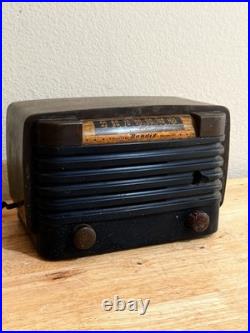 Vintage BENDIX Model 526C Catalin tube radio 1946 Parts Or Repair