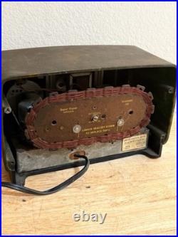 Vintage BENDIX Model 526C Catalin tube radio 1946 Parts Or Repair