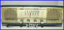 Vintage BLUE NEC Galaxie Tube Radio 2 Speaker Mid Century Japan Working MCM Vintage BLUE NEC Galaxie Tube Radio 2 Speaker Mid Century Japan Working MCM