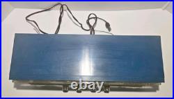Vintage BLUE NEC Galaxie Tube Radio 2 Speaker Mid Century Japan Working MCM Vintage BLUE NEC Galaxie Tube Radio 2 Speaker Mid Century Japan Working MCM