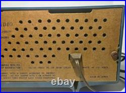 Vintage BLUE NEC Galaxie Tube Radio 2 Speaker Mid Century Japan Working MCM