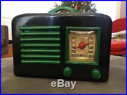 Vintage Bakelite General Television 5A5 Tube Radio Circa 1946