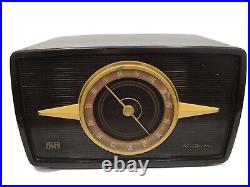 Vintage Bakelite RCA Victor 1-R-81 1R81 Livingston Tabletop Tube Radio, Working