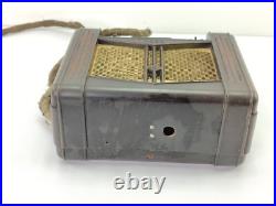 Vintage Bakelite Tube Radio? Mid Century Soviet Receiver Nov USSR Rare