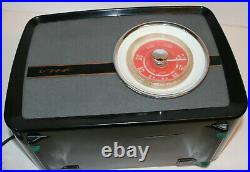 Vintage Bakelite Valve Tube Bush Radio VHF 90C Serviced, Working, Pat Tested