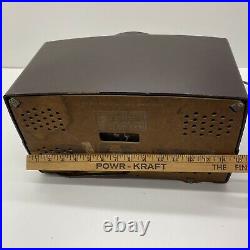 Vintage Bakelite Zenith Radio AM FM Model G725 Works
