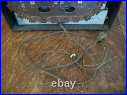 Vintage Bakelite Zenith Tone Register Tube Radio Model 7H820Z Partially Restored