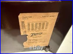 Vintage Bakelite Zenith Vacuum Tube Radio Phono Input Untested Vintage Bakelite Zenith Vacuum Tube Radio Phono Input Untested