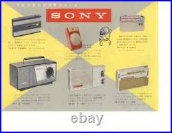 Vintage Beautiful Rare 1958 Sony TR-610 Six Transistor Handheld AM Radio Japan