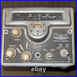 Vintage Bendix PATR-10A Flightphone Radio 1940's. Rare