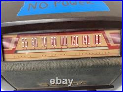 Vintage Bendix Tube Radio 1940s Bakelite AM Radio Model 526C No Power